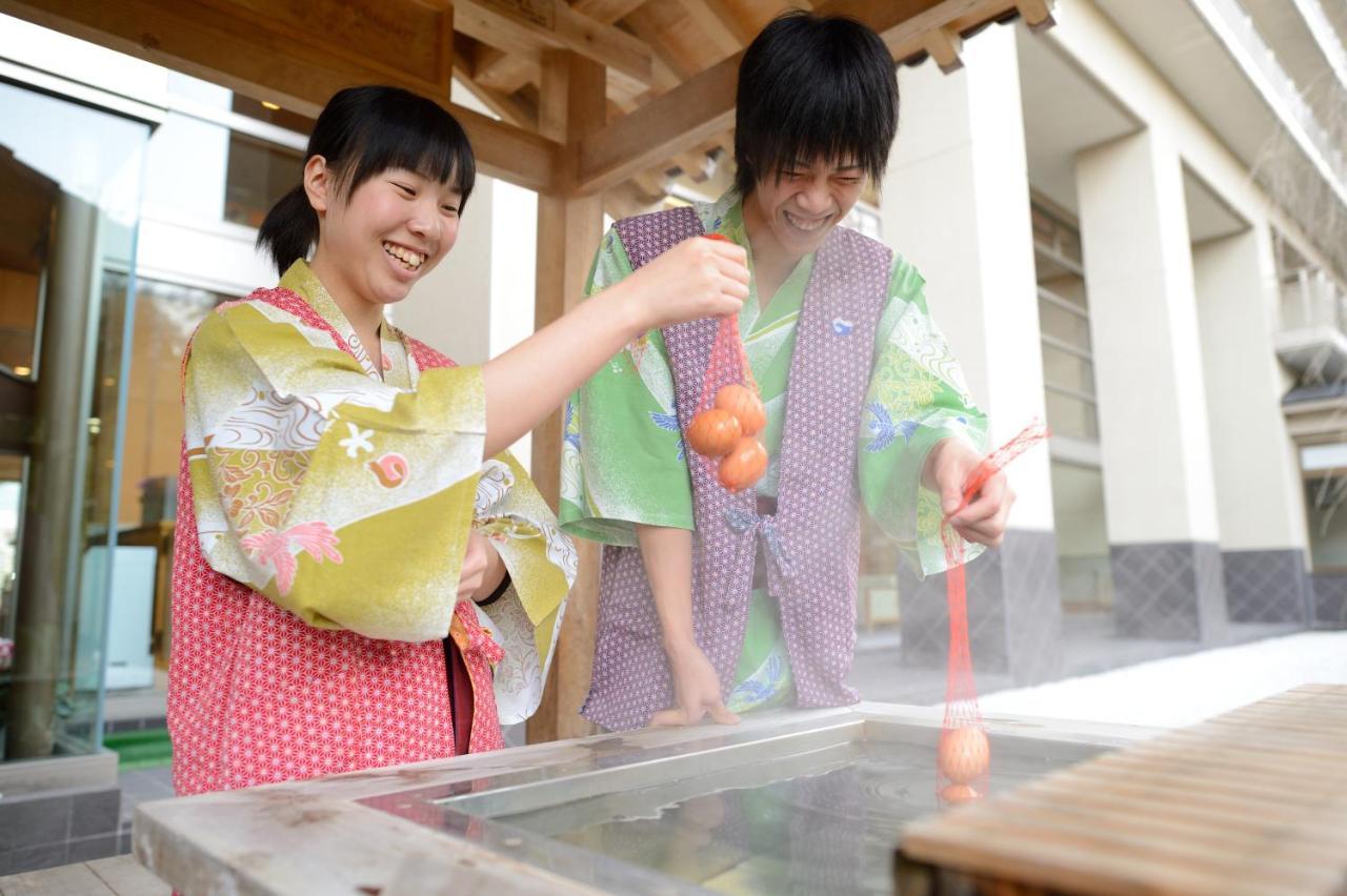 Iizaka Onsen Surikamitei Ohtori Hotel Fukushima  Luaran gambar